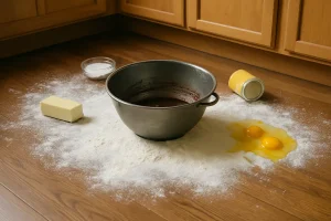 Making Cake on The Floor